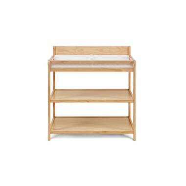 Light wood cheap changing table